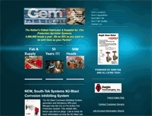 Tablet Screenshot of mygemfab.com